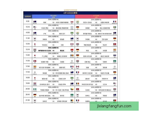 2026年世界杯完整赛程安排与各大赛事亮点全面解析